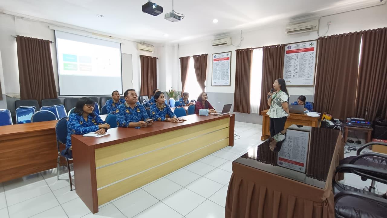 Pemaparan hasil survey kepuasan masyarkat di Puskesmas Kuta Utara